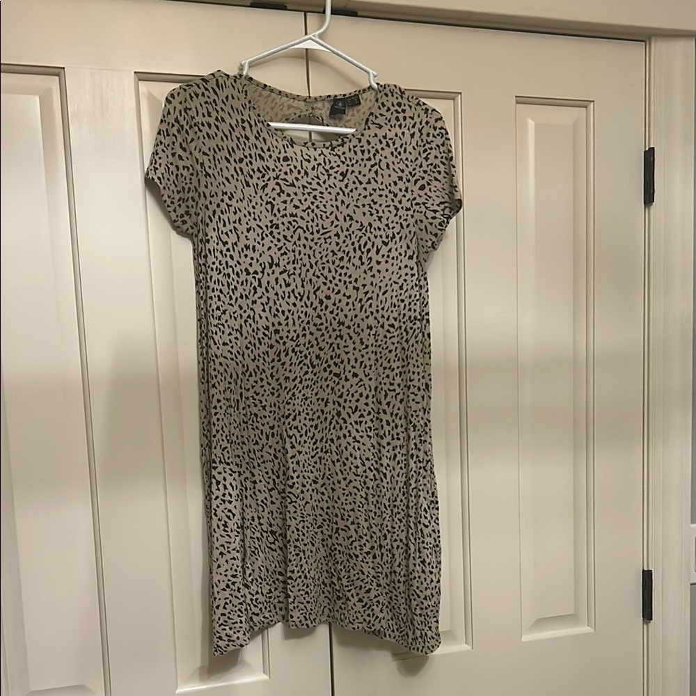 Volcom Black and White Mini Sundress
